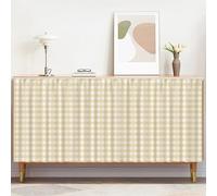 Short Cabinet Curtains 80cm x 70cm - Laundry Room Under Sink Curtains, Privacy Panels for Classroom Shelves, Adhesive Screen for Stylish nization