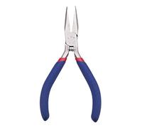 Short Chain Jewelry Pliers Flat Nose Jaw Wire Looping-Forming Finding Making for-Loops Jump-Rings Wire Looper- Tool for Small Handheld- Forming Rustproof Jump Rings- Bail Carbon Steel Portable- Tool