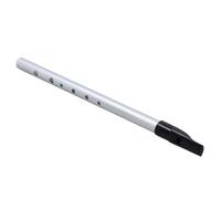 Short Chinese Flute, Alloy Improve Skills Short Flute Carefully Tuned with Learning Manual for School Bands for Students (Silver D Tune)