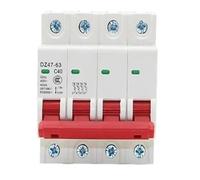 Short circuit protection circuit breaker isolator Din Rail Mini Circuit Breaker 1P 2P 3P 4P AC 400V MCB 6A 10A 16A 20A 25A 32A 40A 50A 63A Household Circuit Air Switch DZ47-63(4,10A)