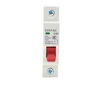 Short circuit protection circuit breaker isolator Din Rail Mini Circuit Breaker 1P 2P 3P 4P AC 400V MCB 6A 10A 16A 20A 25A 32A 40A 50A 63A Household Circuit Air Switch DZ47-63(B,100A)