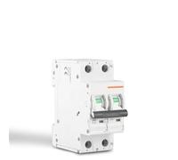 Short circuit protection circuit breaker isolator Mini Circuit Breaker AC MCB Short Overload Protector C Curve 35mm Din Rail Mount 30mA 1-4P 6-63A 220V 230V 50/60HZ(2P,40A)
