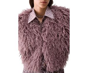 Short Coat Wf6206 E1160 - female - Liu Jo - Waistcoats - Purple - S - Jackets S