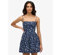Short corset dress for women Superdry Cami Bleu 2XS