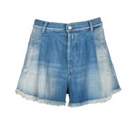 Short Cotton Shorts- female- Replay- Denim Shorts- Blue- W27- Shorts W27
