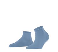 Short Cotton Socks Women Falke Touch Bleu 35/38