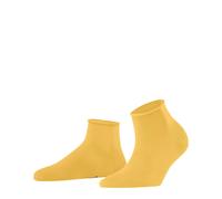 Short Cotton Socks Women Falke Touch Jaune 35/38