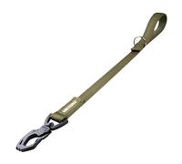 Short Dog Lead with Padded Handle,OneTigris Durable Nylon Traffic Lead Training Walking Leash for Medium Large Dog (Green, 20IN)