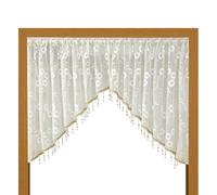 Short Door Drape Bohemian Flora Sunlight Shadel