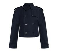 Short double-breasted jacket - female - Alexander McQueen - Light Jackets - Blue - M - Jackets M
