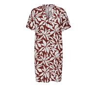 Short dress with V-neck for women Only Susi Life Rouge S