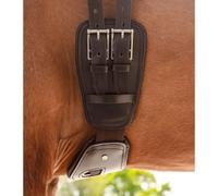 WALDHAUSEN Short Leather Strap Elastic Brown 90 cm