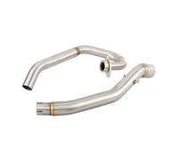 Short Exhaust Muffler Motorcycle Exhaust Header Link Pipe 51mm For Yamaha For WR 125 2009-2017 For WR125R For WR125X For WR125 For R/X Slip-on