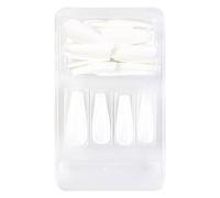 Short False Nails Europe And America Full Coverage Nails For Ladies And Girls 24 Pieces Long With Glue Glue on Nails (B, One Size)