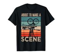 Short Film Writers Movie Maker Cinematographer Editor T-Shirt