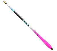 Short Fishing Rod, 19 Tune 6H Stream Pole, Carbon Fiber Telescopic Fishing Rod 0.8m-5.4m for Black Fishing, Compact 38cm Shrink Length, Lightweight 30-218g, Angler Outdoor Use(5.4m)