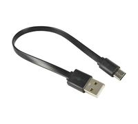 Short Flat Type C USB 3.1 Sync & Charge Mobile Phone Laptop Macbook Cable 0.2m