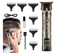 Short For Men - Cordless Cutting Machine With Hairstyle Guide | Grooming Kit For Barber Shop Father Son Boyfriend And Couple