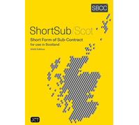 Short Form of Sub-Contract (ShortSub/Scot 2024)