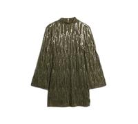 Short fringe and sequin dress for women Superdry Vert XL