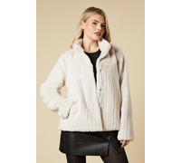 Short Fur Coat Dorothy Perkins Neutral S