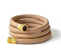 Short Garden Hose by The Foot - Short Watering Hoses - Brass, Standard or Dual Male or Dual Female End Options- Medium Duty - 14ft