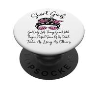 Short Girls God Only Lets Things Grow Until They're Perfect PopSockets Adhesive PopGrip