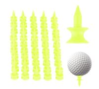 Short Golf Tees,Double Layer Golf Ball Tees | 50/ Pack, Reusable Golfing Tee Accessories for Women Men Training & Courses
