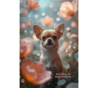 Short Haired Chihuahua Journal: A Cute Dog Notebook and Sketchbook with Lined and Blank Pages for Puppy Lovers, Pet Mom Gifts, Gratitude Journaling, Sketching, Drawing, and Creative Writing