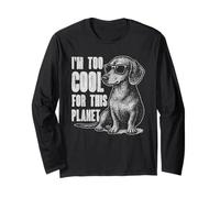 Short Haired Dachshund German Dog Sausage Long Sleeve T-Shirt