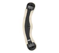 WALDHAUSEN Moon Strap with Teddy Fur, Black/Natural, 45 cm