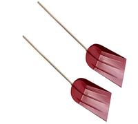 Short Handle Snow Leaf Grass Shovel Scoop Remover Clearer Cleaning 2pc
