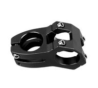 Short Handlebar Stem, Bike Stem Lightweight for Cycling (Black)