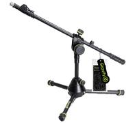 Short Heavy Duty Microphone Stand with Folding Tripod Base - GRAVITY