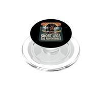 Short Legs Big Adventures Dachshund Mountain Hiker Dog PopSockets PopGrip for MagSafe