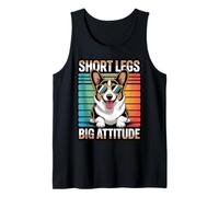 Short Legs Cardigan Welsh Corgi Owner Dog Trainer Corgi Tank Top