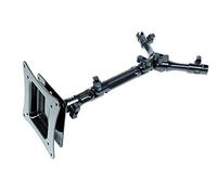 SHORT LENGTH metal bar connection type easy to insert and remove way-Lift Off TV/Monitor Headrest Mounting Bracket Monitor Mount Headresr Mount / all sturdy alminum alloy frame ...