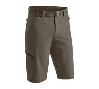 maier sports Nil Bermuda, Men's Short Hiking Trousers, Water-Repellent Bermuda Shorts for Trekking and Hiking, PFC-Free, mSTRETCH pro 4 & dryprotec Teak