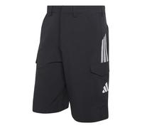 adidas Men's Mercedes - AMG Petronas Formula 1 Team Mechanics Short, Black/Grey Two, XL