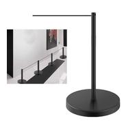 Short Mini Red Carpet Poles with Anti-Slip Edge Strips for Car Shows Art Galleries Museums - Premium Event Display Solutions