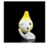Short Mouth Colored Glaze Ice Cracked Ocarina 6 Hole Ceramic Ocarina Wind Instrument ocarina instrument (3)