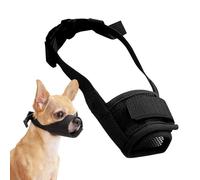 Short Muzzle Muzle - Soft Air Mesh Museum for Small and Medium Dogs, Adjustable and Breathable | Dog Muzle on the Soft Net, Anti- and Anti-eventual Use for ToElet