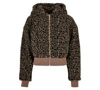 Short oversize sherpa fleece for women Urban Classics AOP GT Multicolore 3XL