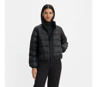 Levi's Women's Packable Puffer Chase Jacket, Caviar, XS