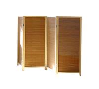 Short Partition Privacy Screen, Temporary Room Divider with Metal Hinges for Indoor Use, Flexible Room Separator for Living Room or Dressing Room