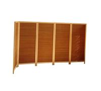 Short Partition Privacy Screen, Temporary Room Divider with Metal Hinges for Indoor Use, Flexible Room Separator for Living Room or Dressing Room