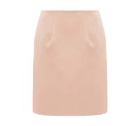 Short Pencil Skirt in Technical Duchess Satin - female - Chloé - Short Skirts - Pink - S - Skirts S