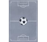 Short Pile Children’s Grey Rug Estadio - 120X170 cm