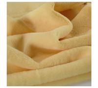 Short Pile Fun Faux Fur Fabric Material, 63 Colors Smooth Faux Fur Material Squares Soft Plush Craft and Hobby Fabric, Fluffy Fabric Craft Cut Strip for Sewing, Pet Beds, 50x50cm (Color : Yellow 1)