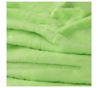 Short Pile Fun Faux Fur Fabric Material, 63 Colors Smooth Faux Fur Material Squares Soft Plush Craft and Hobby Fabric, Fluffy Fabric Craft Cut Strip for Sewing, Pet Beds, 50x50cm (Color : Green 10)